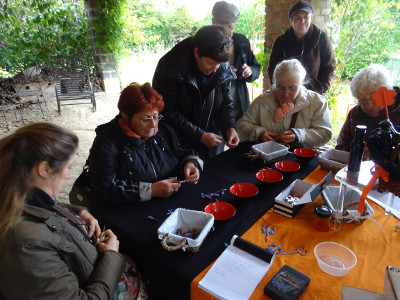 Travail du jardin et plaisirs partagés