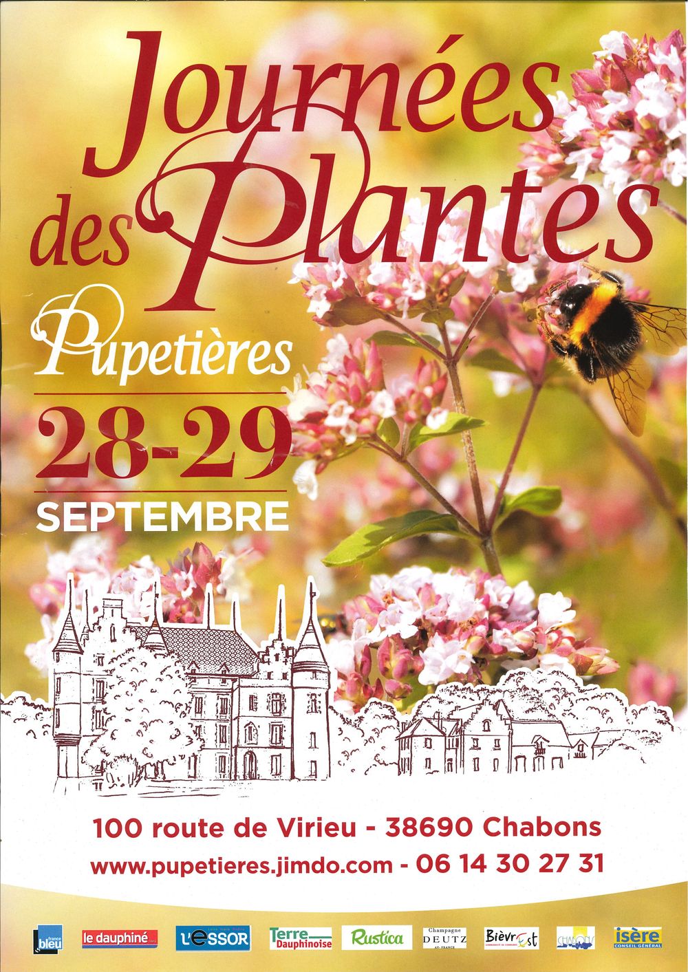 La Drôme des Jardins Agenda des foires aux plantes Septembre 2019